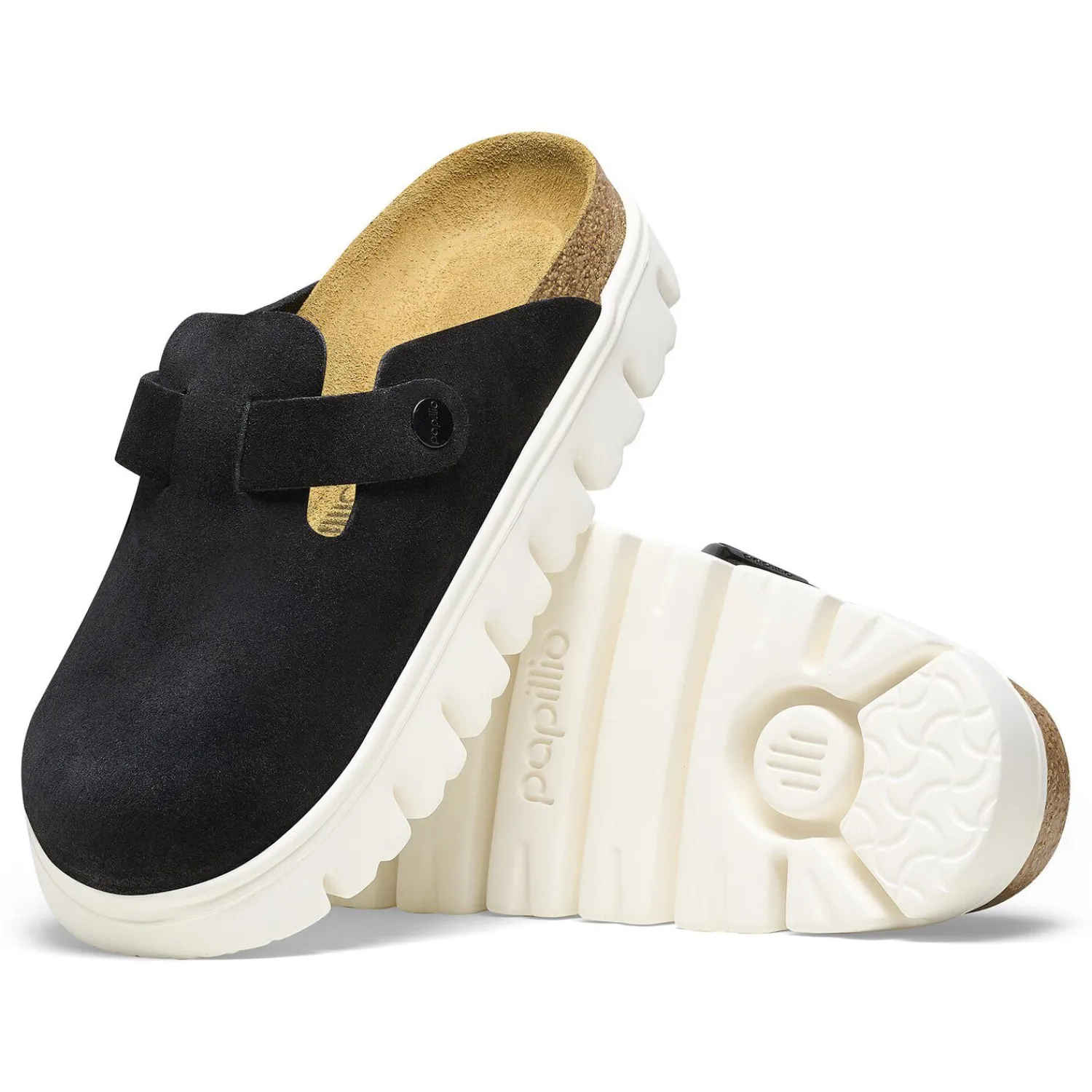 Dames Birkenstock Klompen En Muilen-Boston Chunky