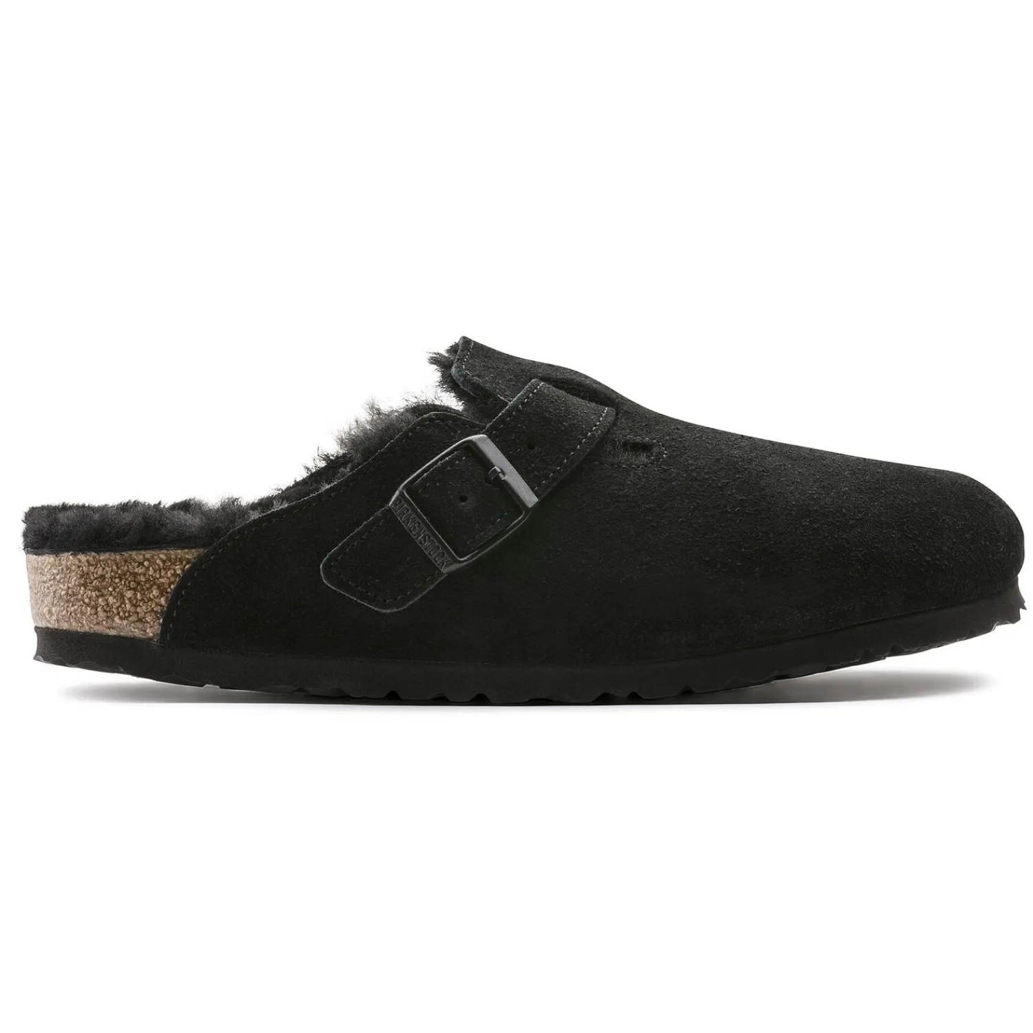 Heren Birkenstock Klompen En Muilen-Boston Lamsvel