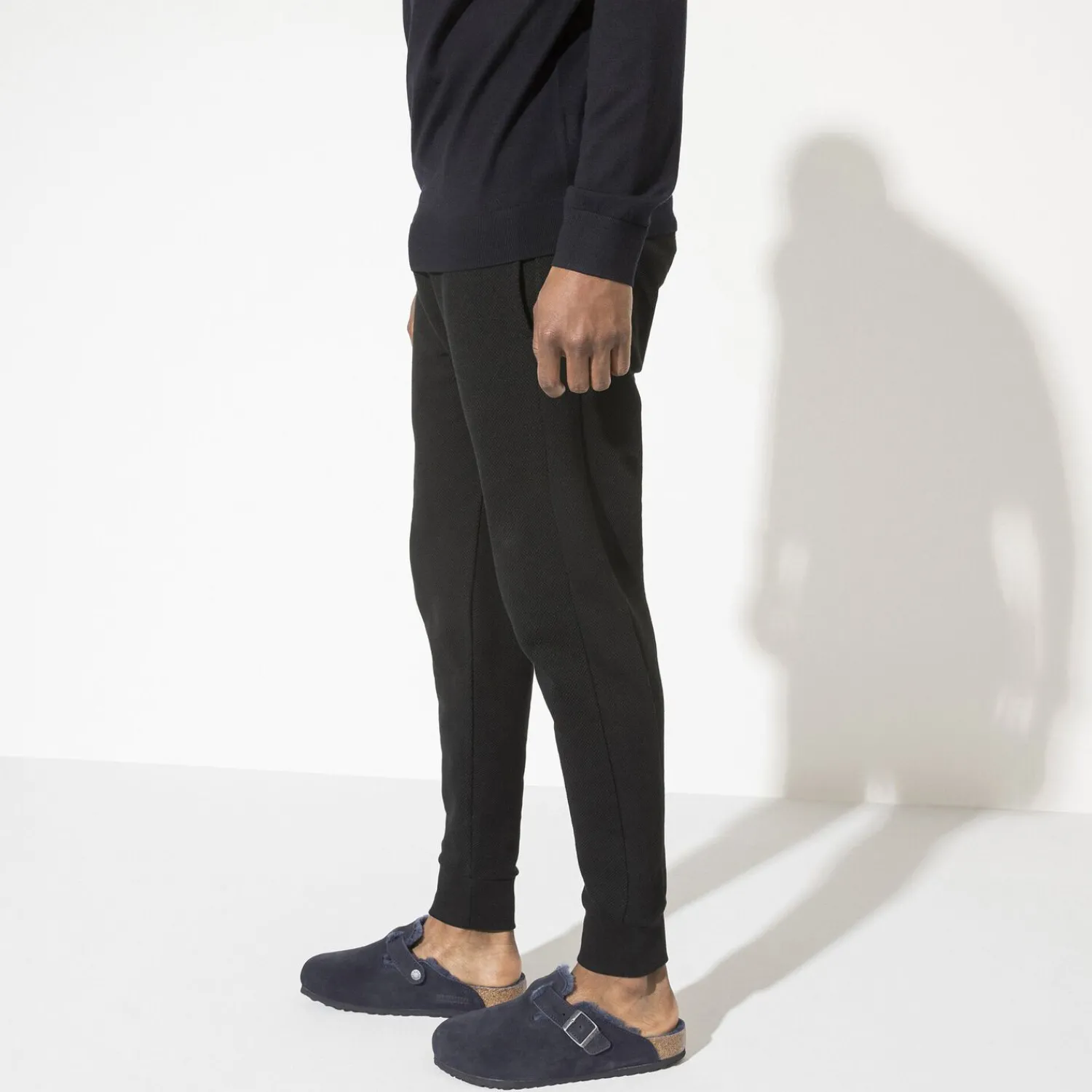 Heren Birkenstock Klompen En Muilen-Boston Lamsvel