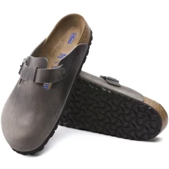 Heren Birkenstock Klompen En Muilen-Boston Zacht Voetbed
