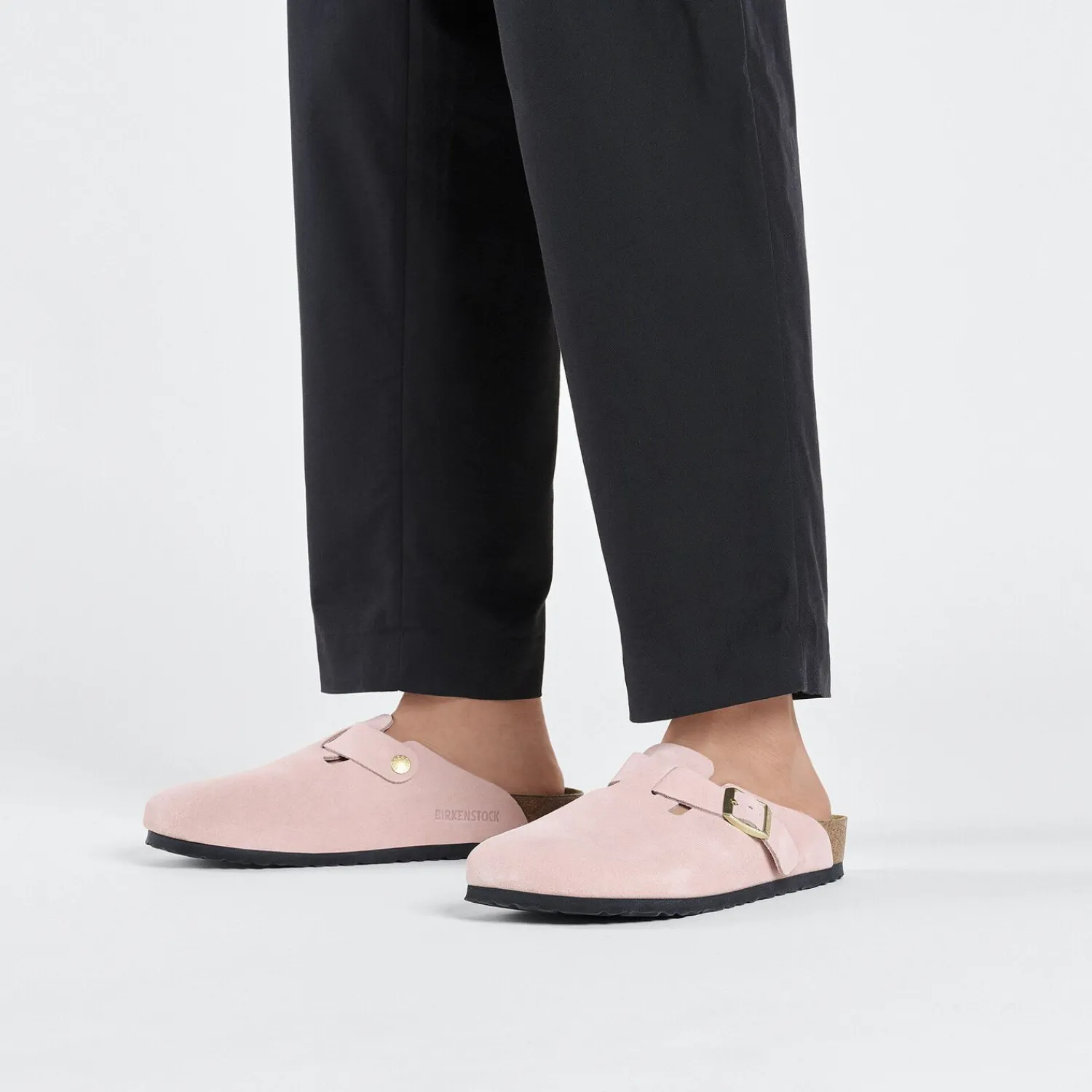 Heren Birkenstock Klompen En Muilen-Boston Zacht Voetbed