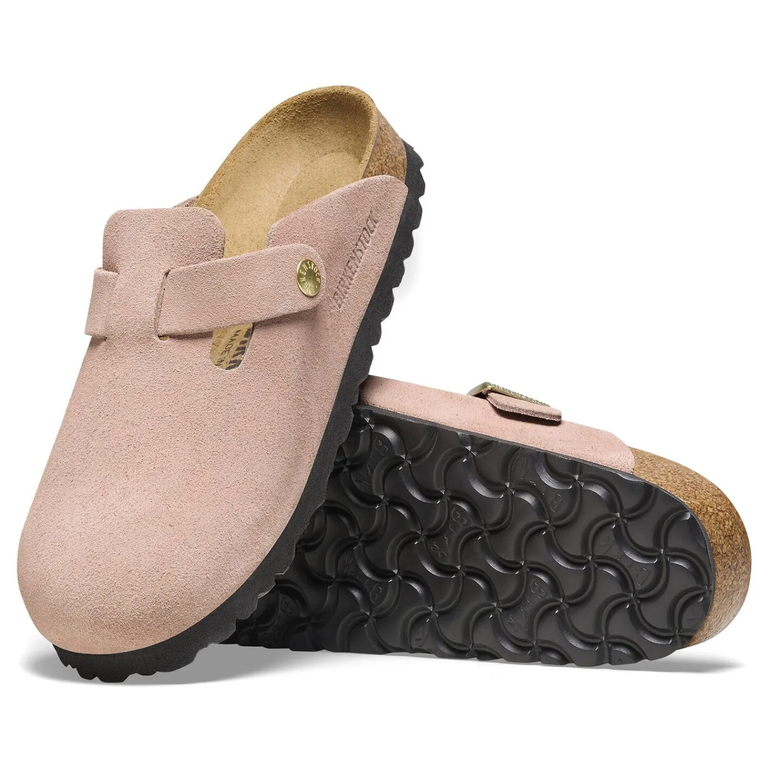 Heren Birkenstock Klompen En Muilen-Boston Zacht Voetbed