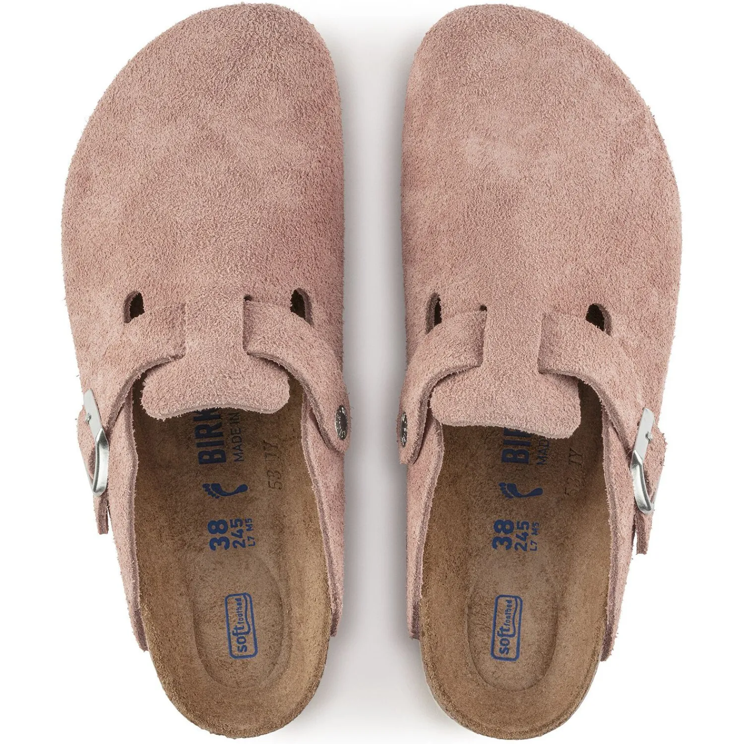 Dames Birkenstock Klompen En Muilen-Boston Zacht Voetbed