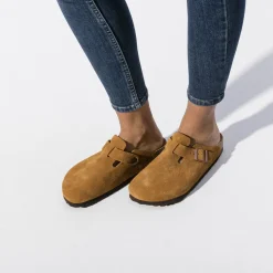 Heren Birkenstock Klompen En Muilen-Boston Zacht Voetbed