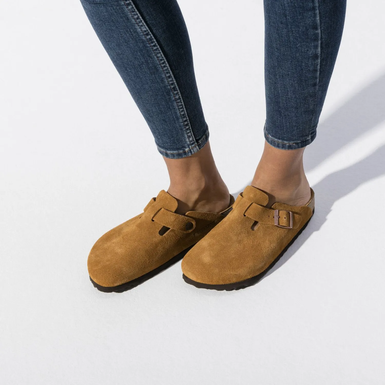 Heren Birkenstock Klompen En Muilen-Boston Zacht Voetbed