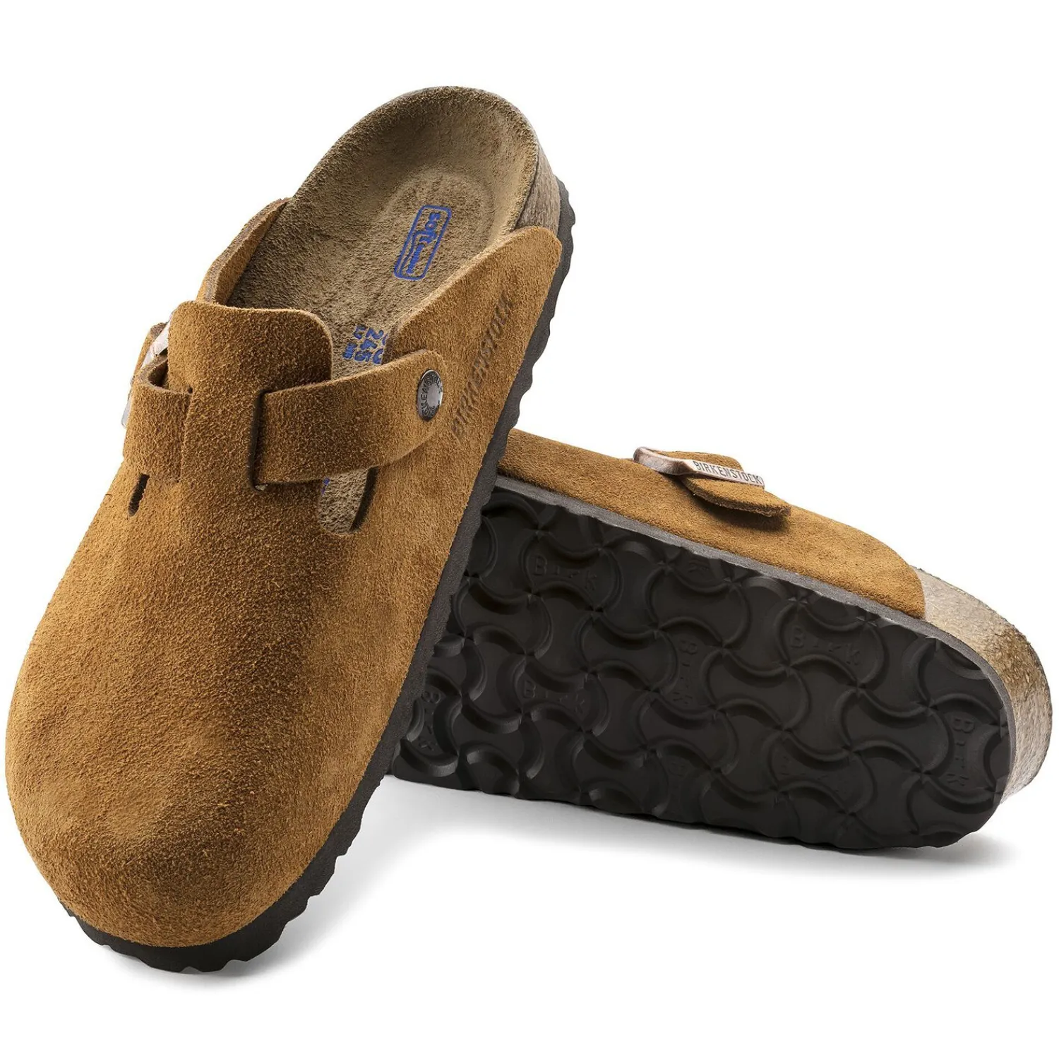 Heren Birkenstock Klompen En Muilen-Boston Zacht Voetbed