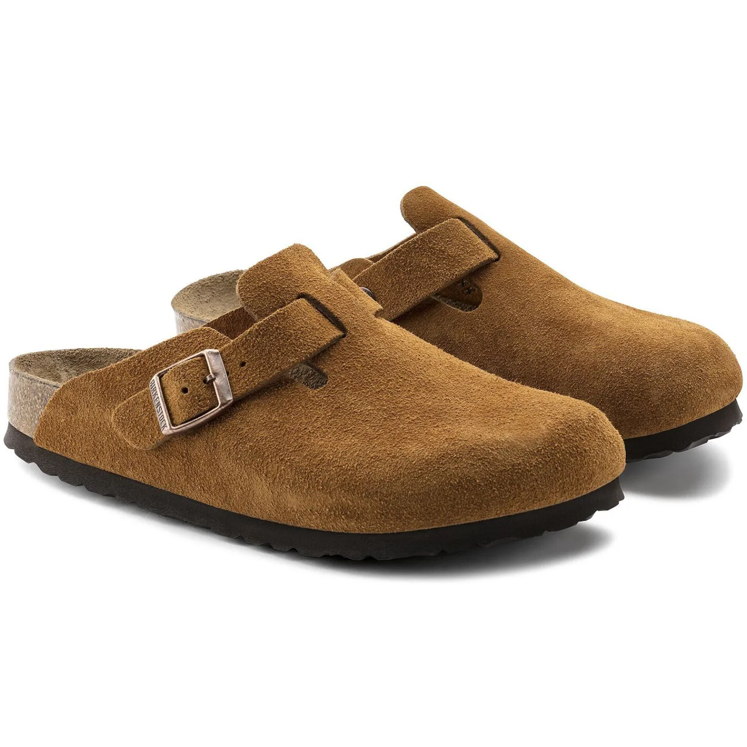 Heren Birkenstock Klompen En Muilen-Boston Zacht Voetbed