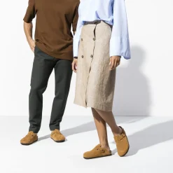 Heren Birkenstock Klompen En Muilen-Boston Zacht Voetbed