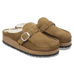 Dames Birkenstock Klompen En Muilen-Buckley Lamsvel