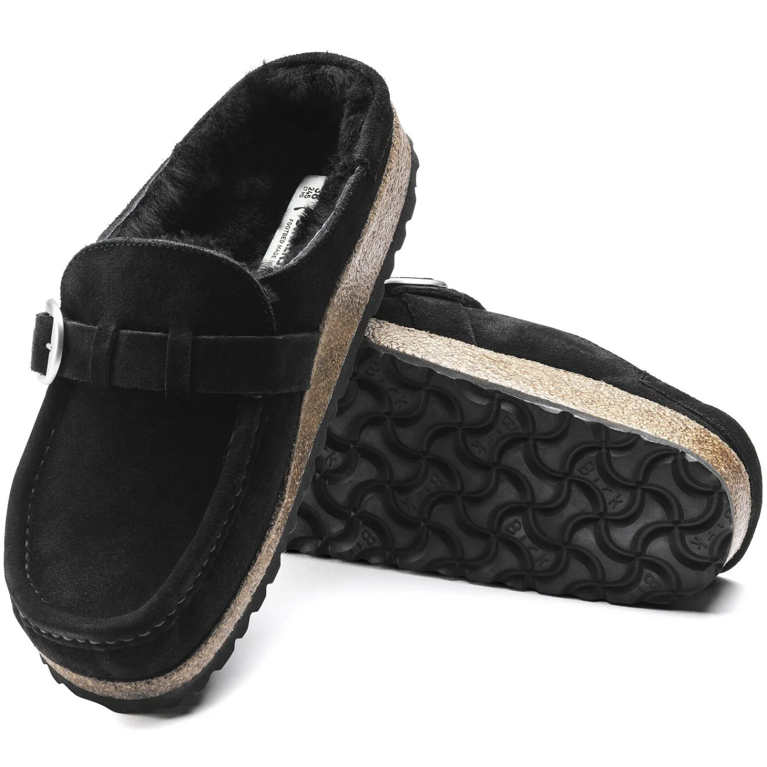 Dames Birkenstock Klompen En Muilen-Buckley Lamsvel