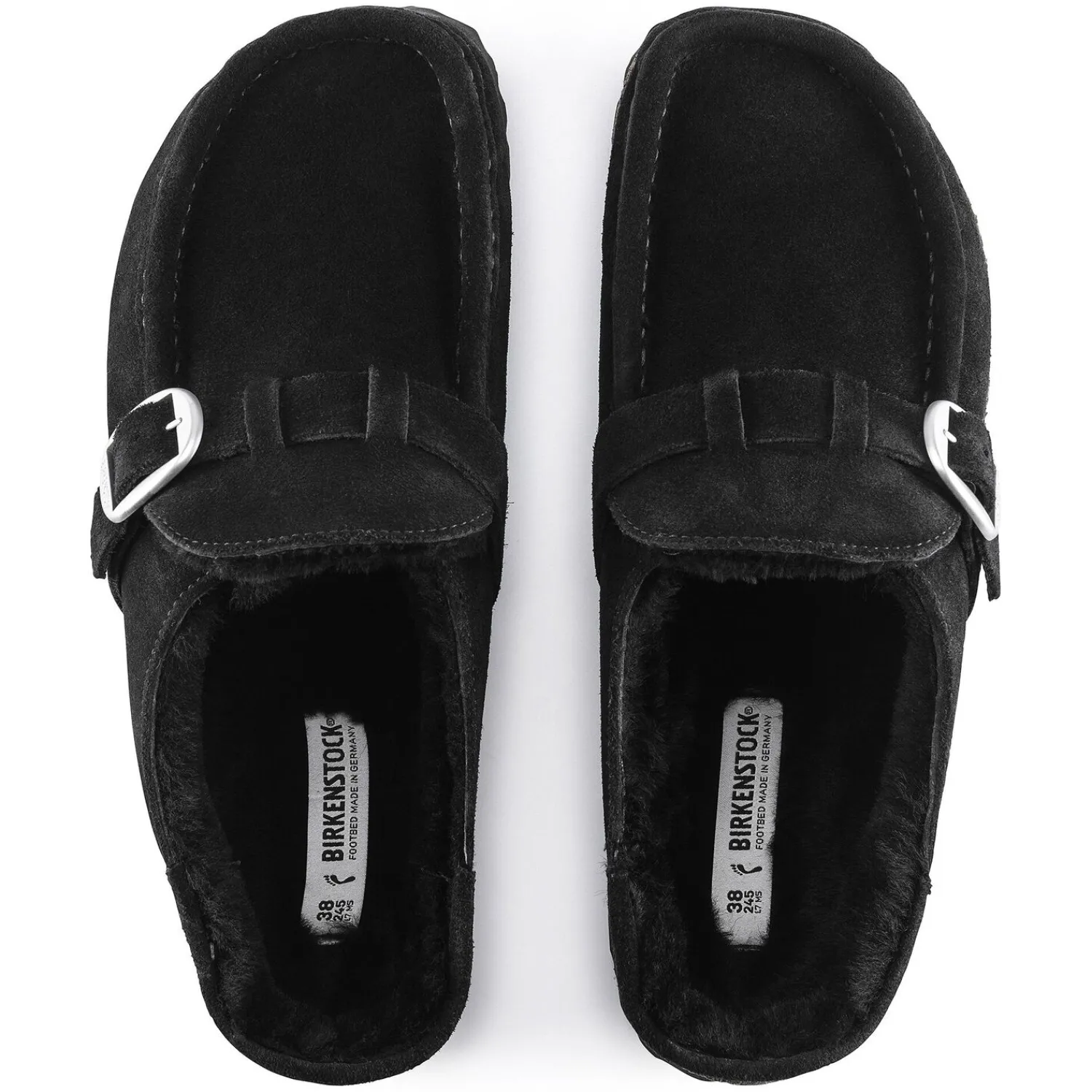 Dames Birkenstock Klompen En Muilen-Buckley Lamsvel