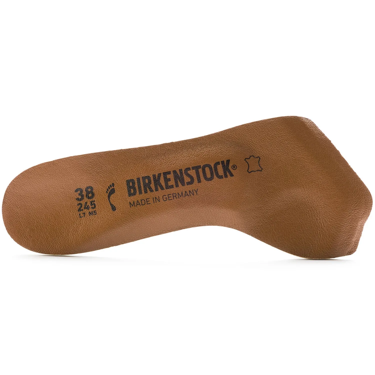Dames Birkenstock Inlegzolen-Comfort Voetbedzool Teenvrij Leer