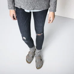 Heren Birkenstock Sokken-Cotton Slub Dames