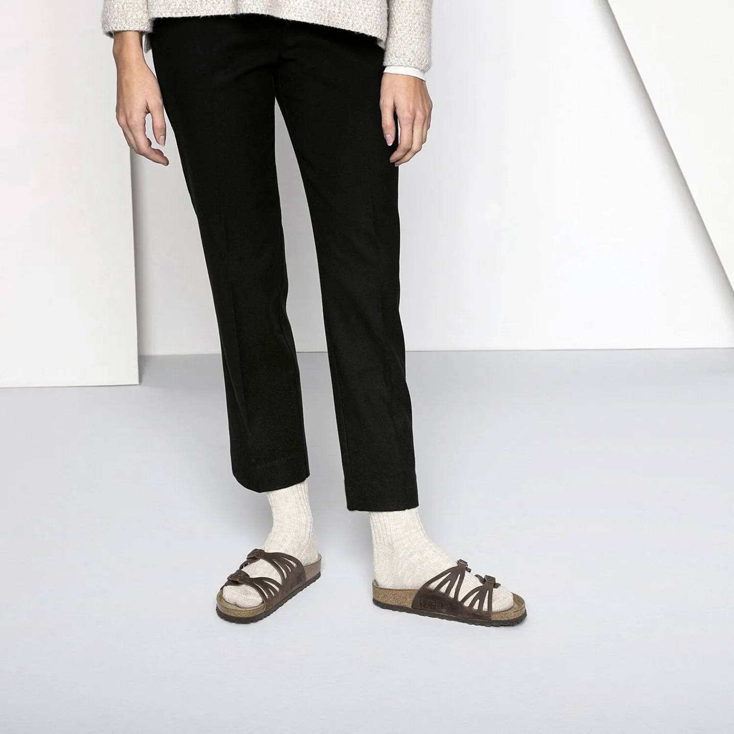 Heren Birkenstock Sokken-Cotton Slub Dames