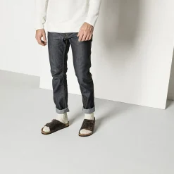 Heren Birkenstock Sokken-Cotton Slub Heren