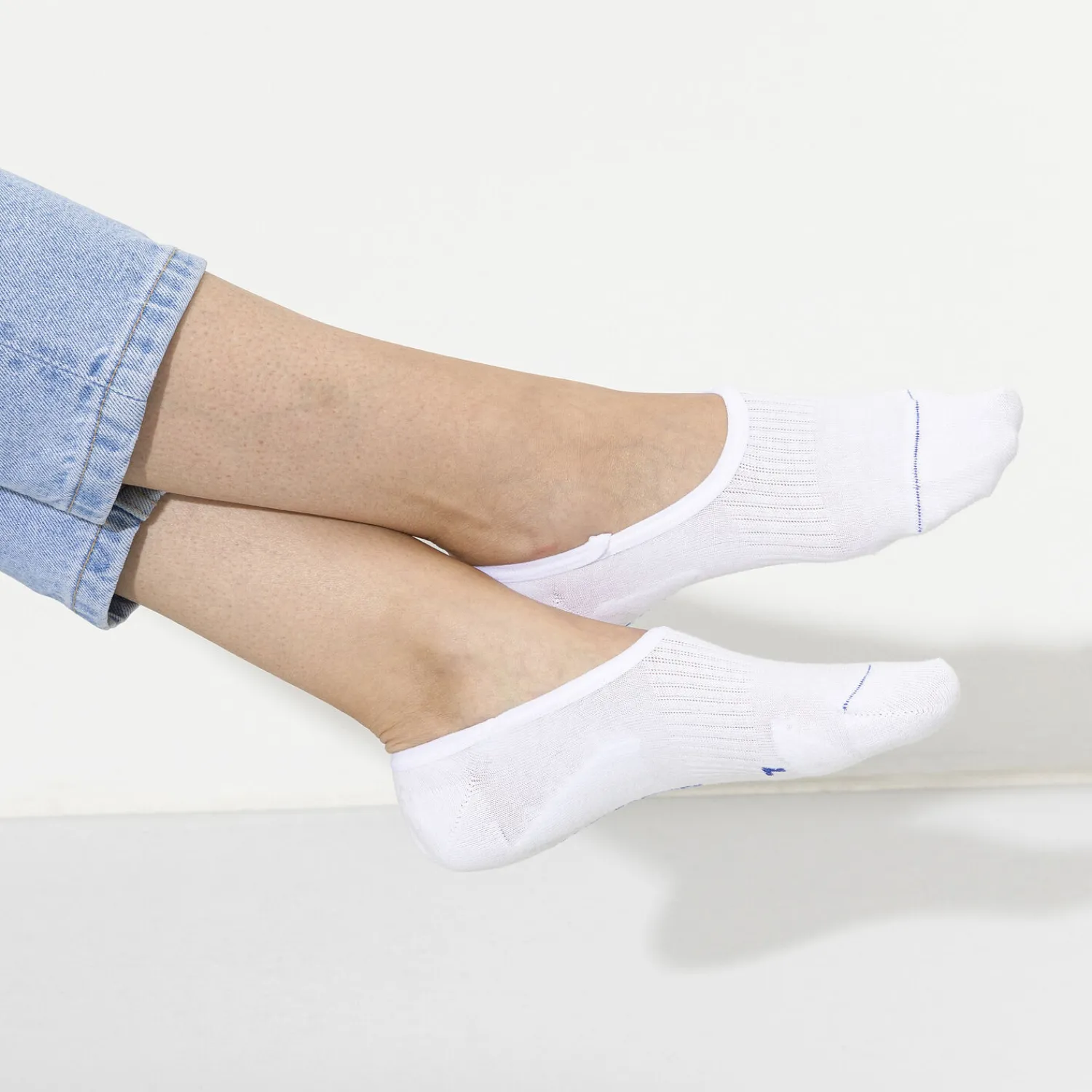 Heren Birkenstock Sokken-Cotton Sole Invisible Dames