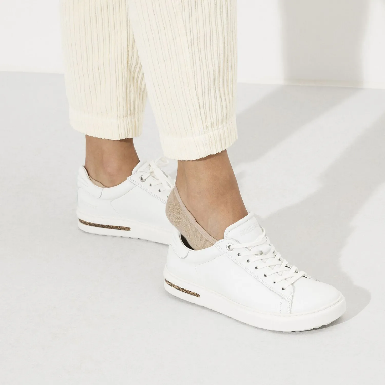 Heren Birkenstock Sokken-Cotton Sole Invisible Dames