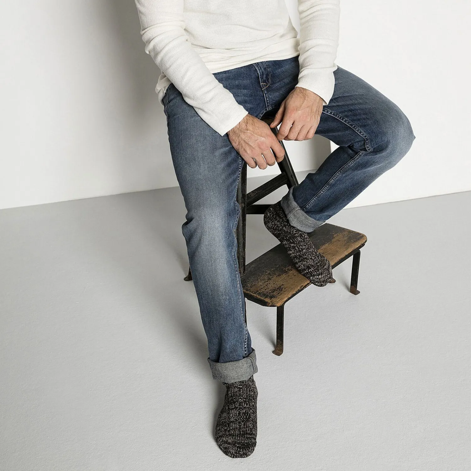 Heren Birkenstock Sokken-Cotton Twist Heren