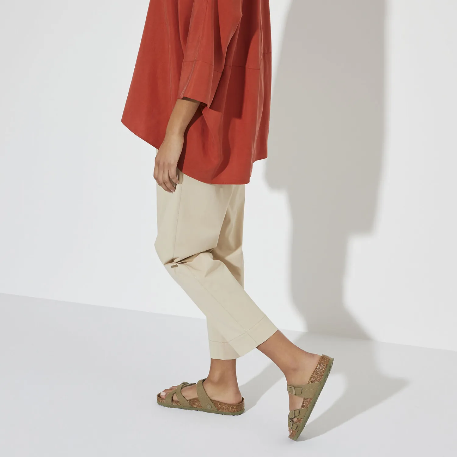 Dames Birkenstock Meer Riemen-Franca Vegan