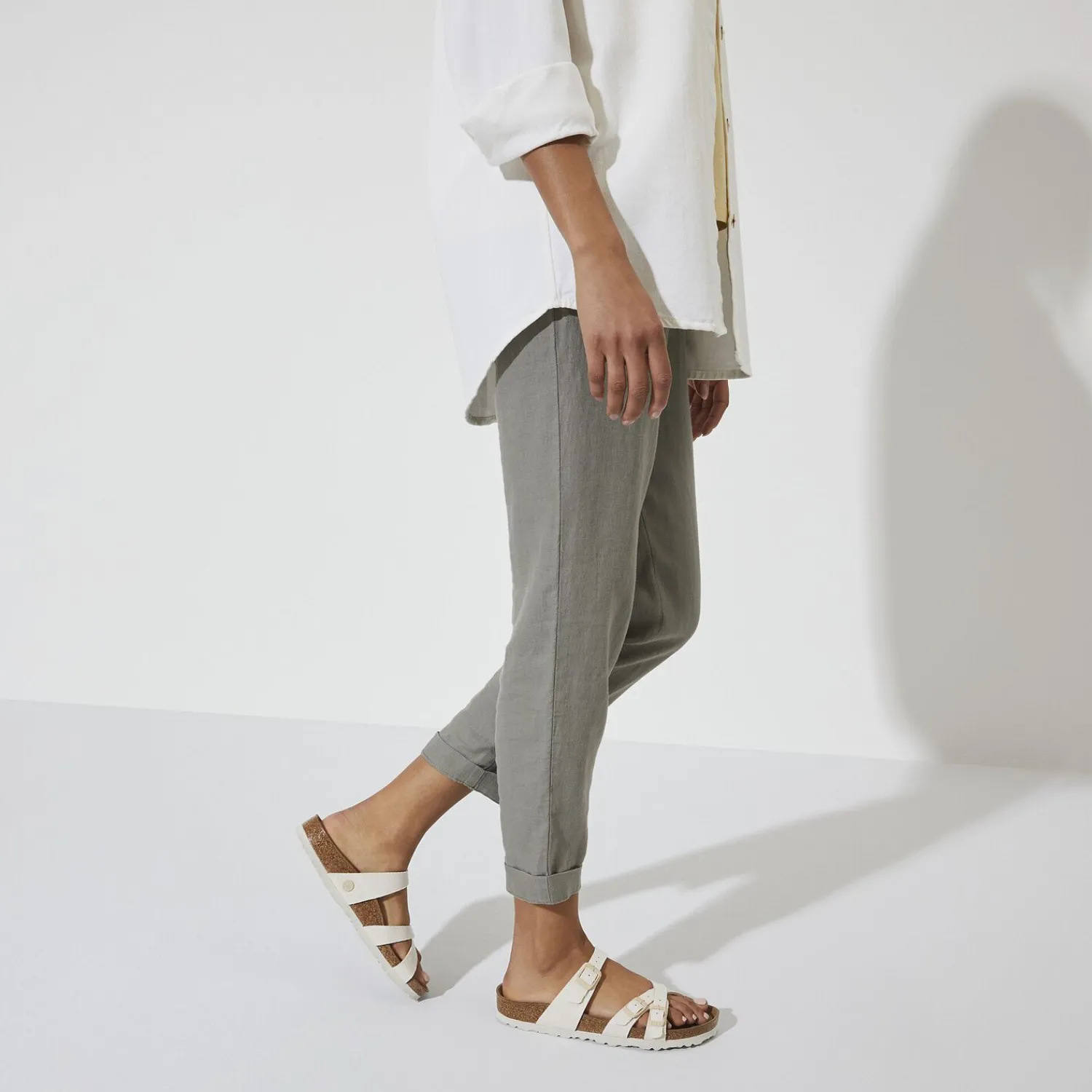 Dames Birkenstock Meer Riemen-Franca Vegan