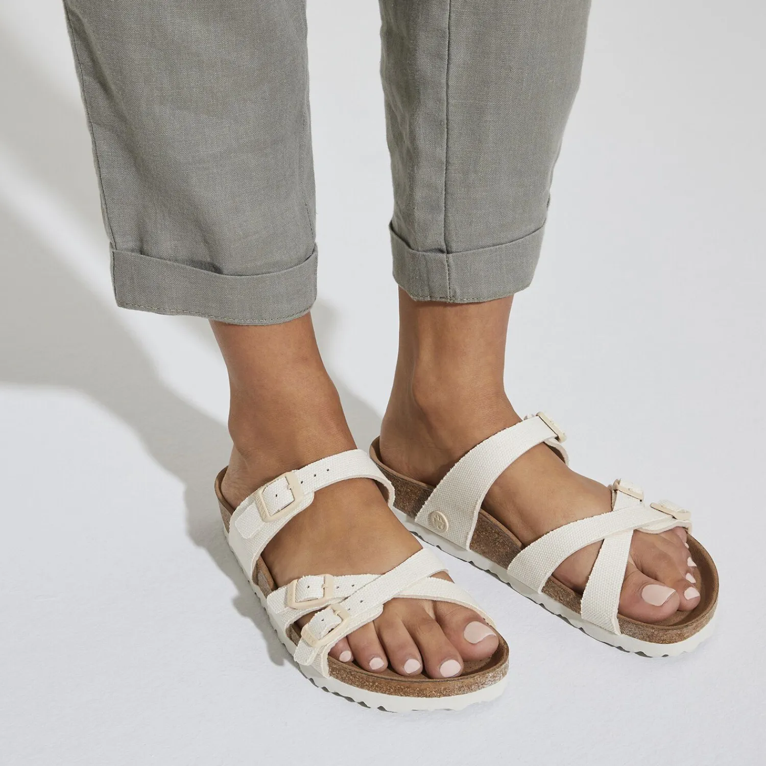 Dames Birkenstock Meer Riemen-Franca Vegan