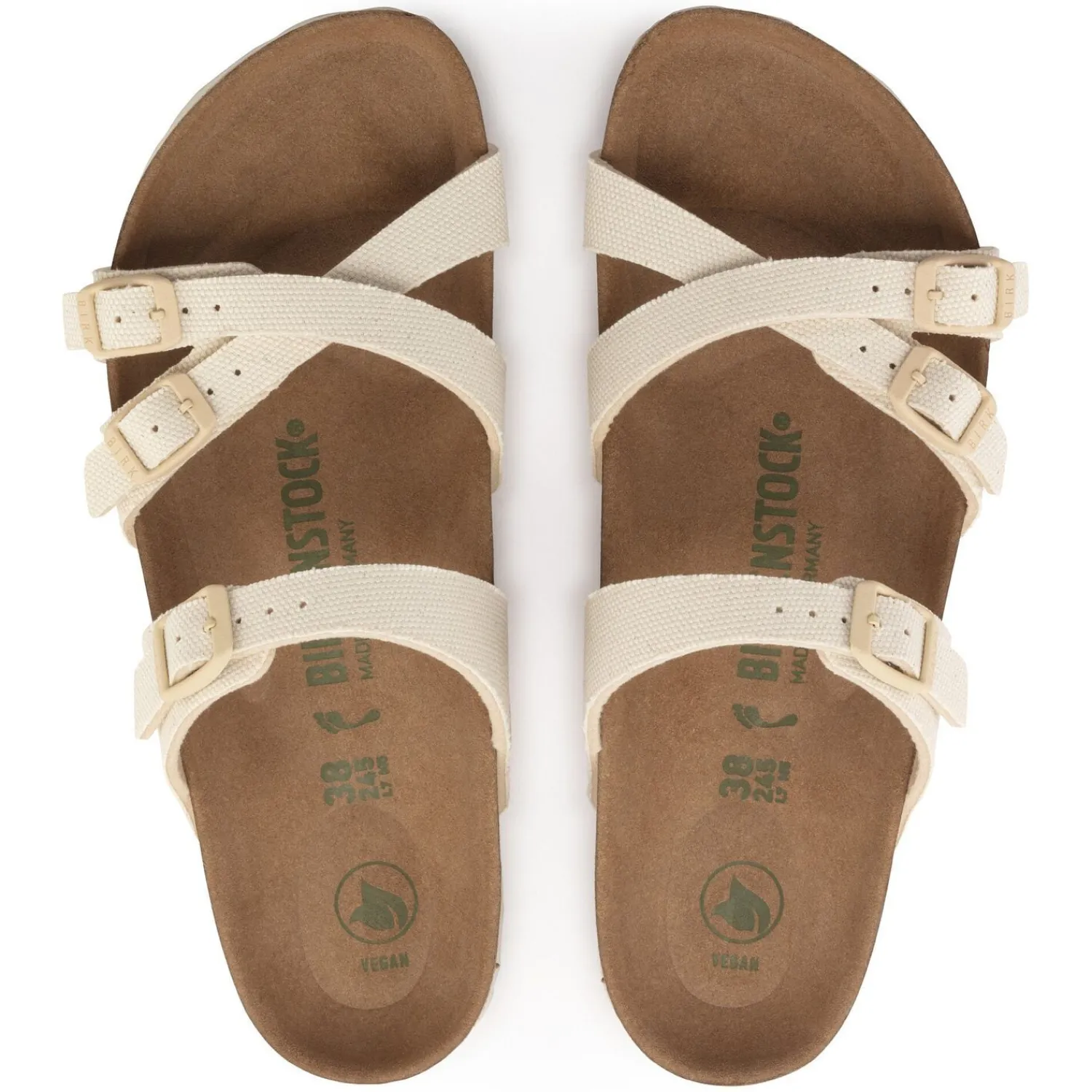 Dames Birkenstock Meer Riemen-Franca Vegan