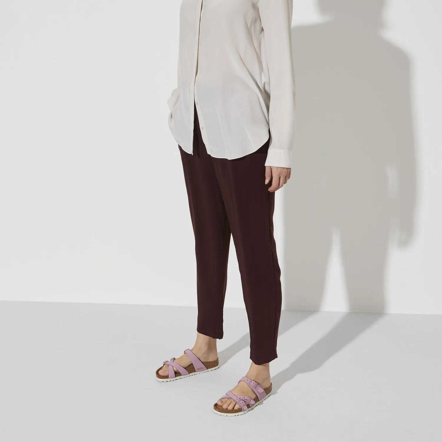 Dames Birkenstock Meer Riemen-Franca Zacht Voetbed