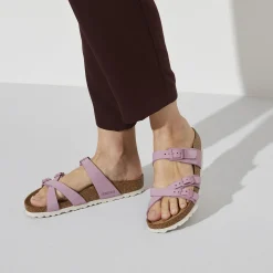 Dames Birkenstock Meer Riemen-Franca Zacht Voetbed