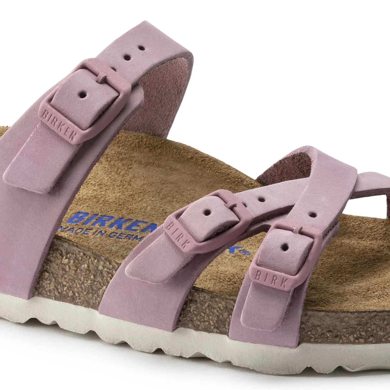 Dames Birkenstock Meer Riemen-Franca Zacht Voetbed