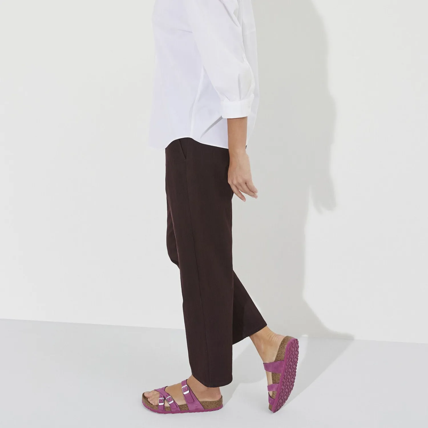 Dames Birkenstock Meer Riemen-Franca Zacht Voetbed