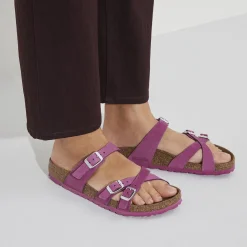 Dames Birkenstock Meer Riemen-Franca Zacht Voetbed