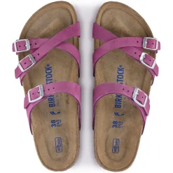 Dames Birkenstock Meer Riemen-Franca Zacht Voetbed