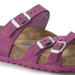Dames Birkenstock Meer Riemen-Franca Zacht Voetbed