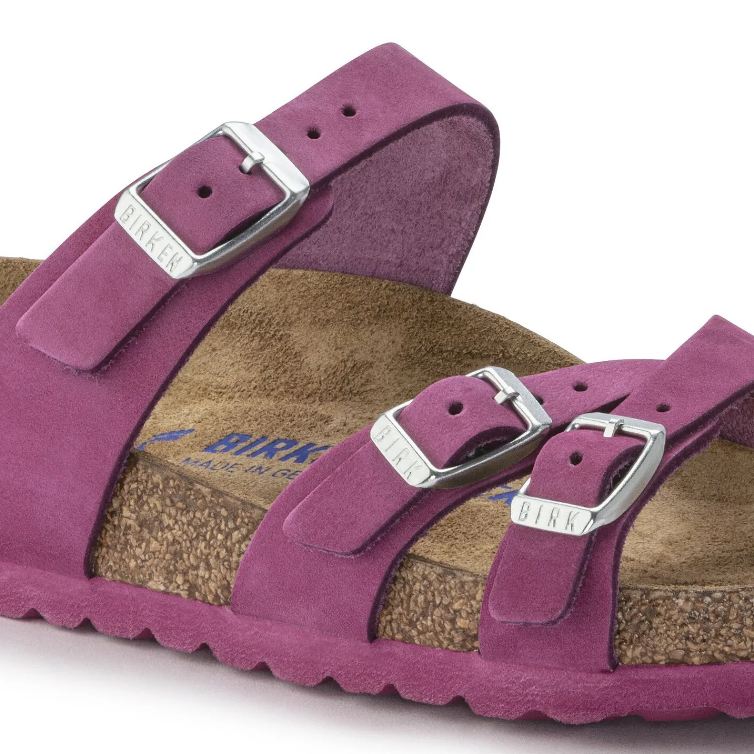 Dames Birkenstock Meer Riemen-Franca Zacht Voetbed