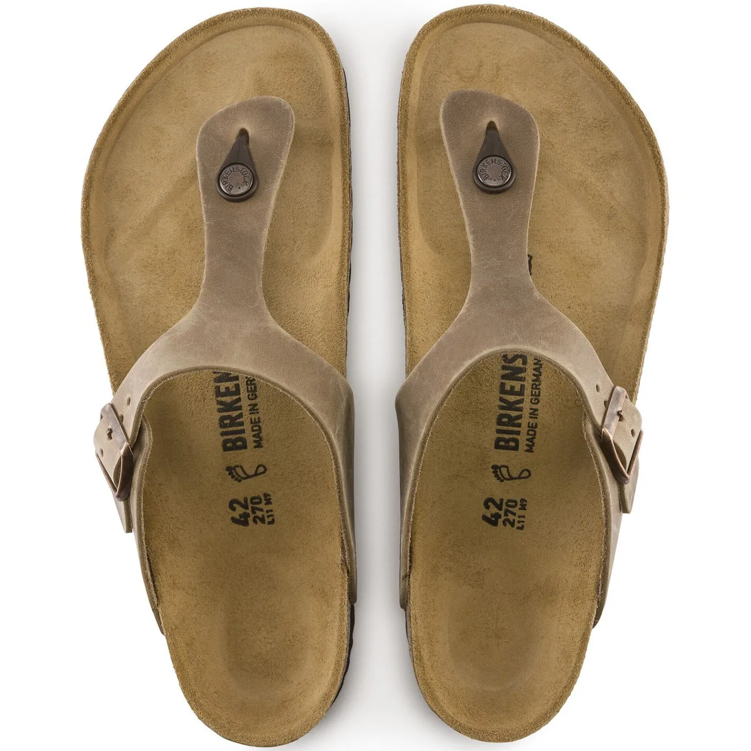 Heren Birkenstock Teensandalen En -Slippers-Gizeh