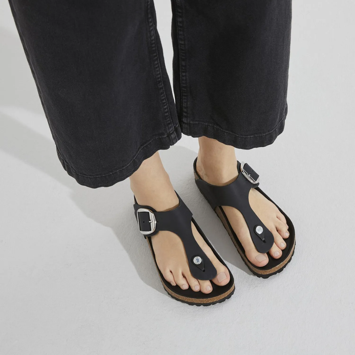 Dames Birkenstock Teensandalen En -Slippers-Gizeh Big Buckle