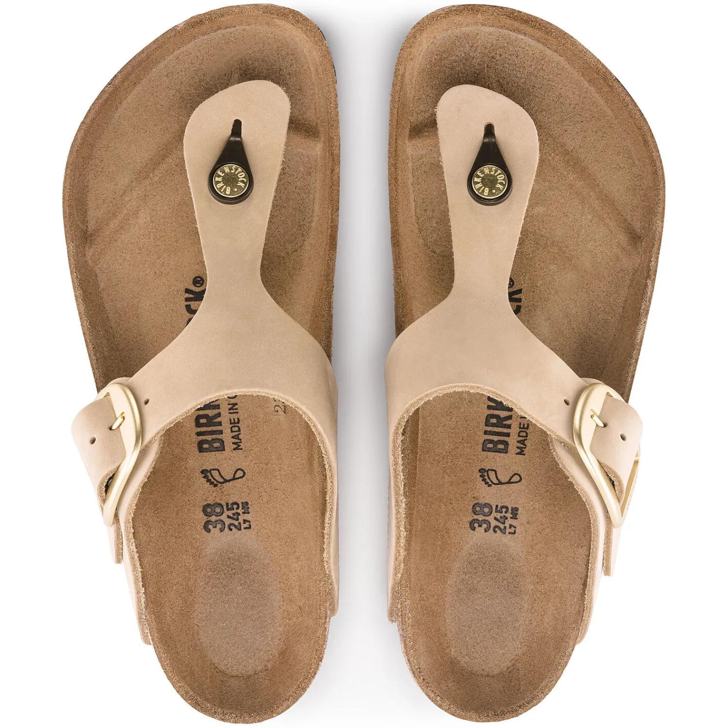 Dames Birkenstock Teensandalen En -Slippers-Gizeh Big Buckle