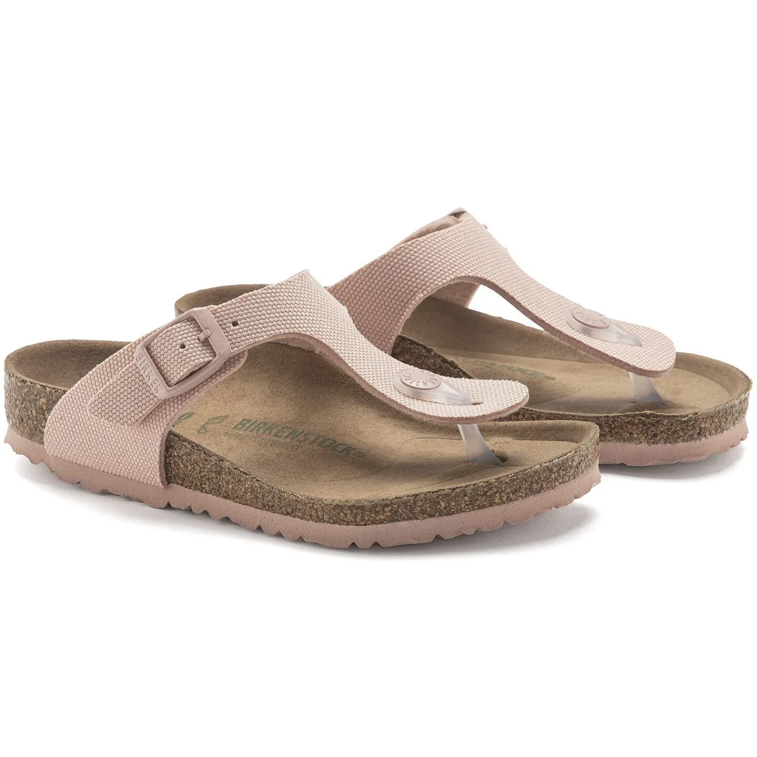Kinderen Birkenstock Teenslippers-Gizeh Kids Rivet Logo