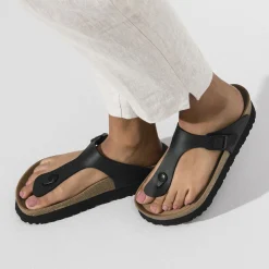 Dames Birkenstock Plateau-Gizeh Platform Veganistisch