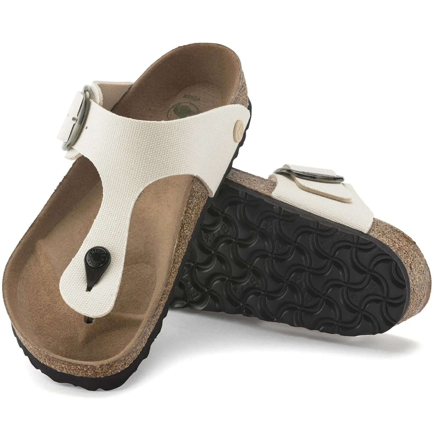 Dames Birkenstock Teensandalen En -Slippers-Gizeh Vegan Big Buckle