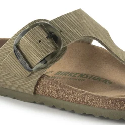 Dames Birkenstock Teensandalen En -Slippers-Gizeh Vegan Big Buckle