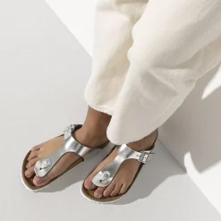 Dames Birkenstock Teensandalen En -Slippers-Gizeh Zacht Voetbed