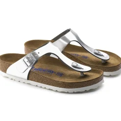 Dames Birkenstock Teensandalen En -Slippers-Gizeh Zacht Voetbed