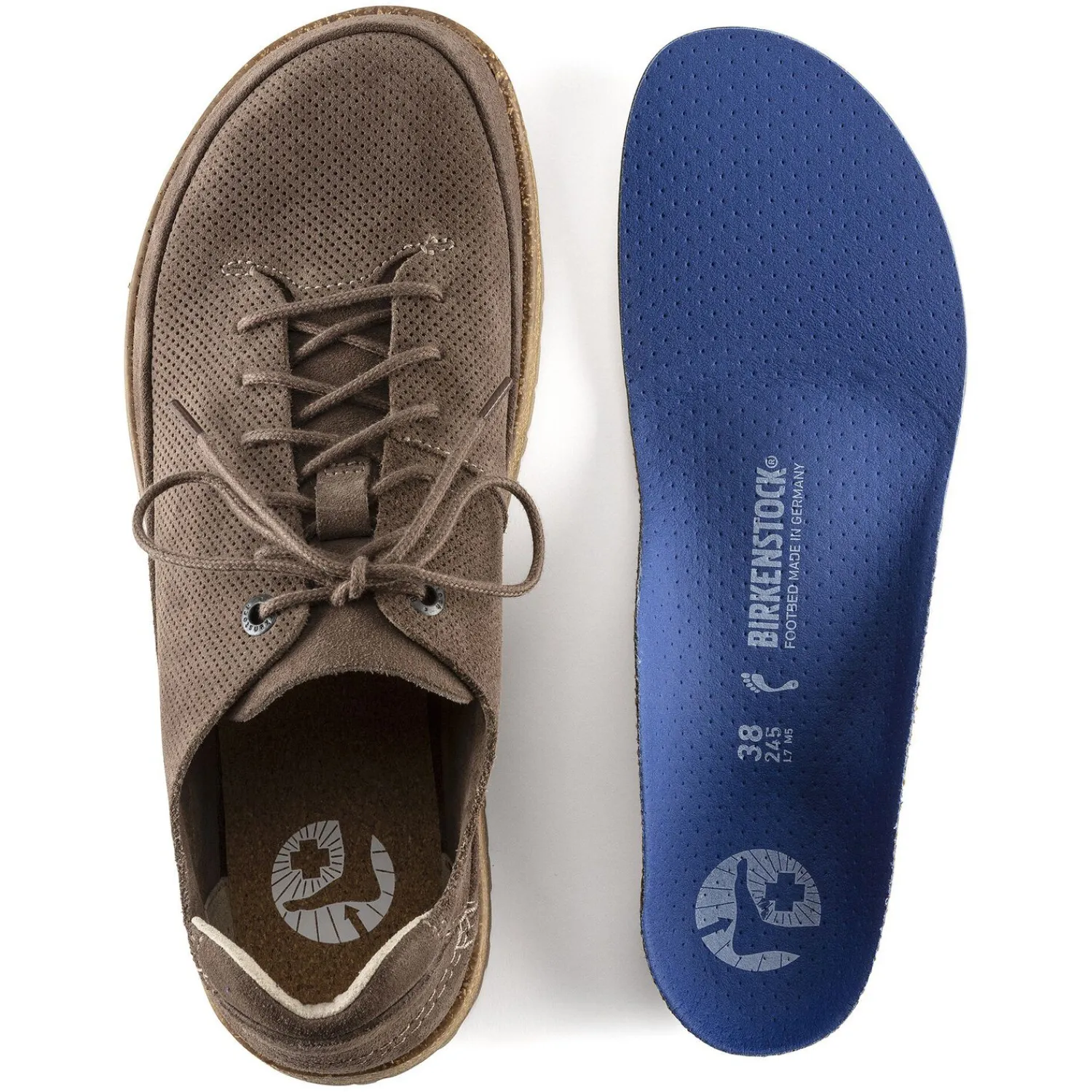 Heren Birkenstock Veterschoenen-Honnef Light