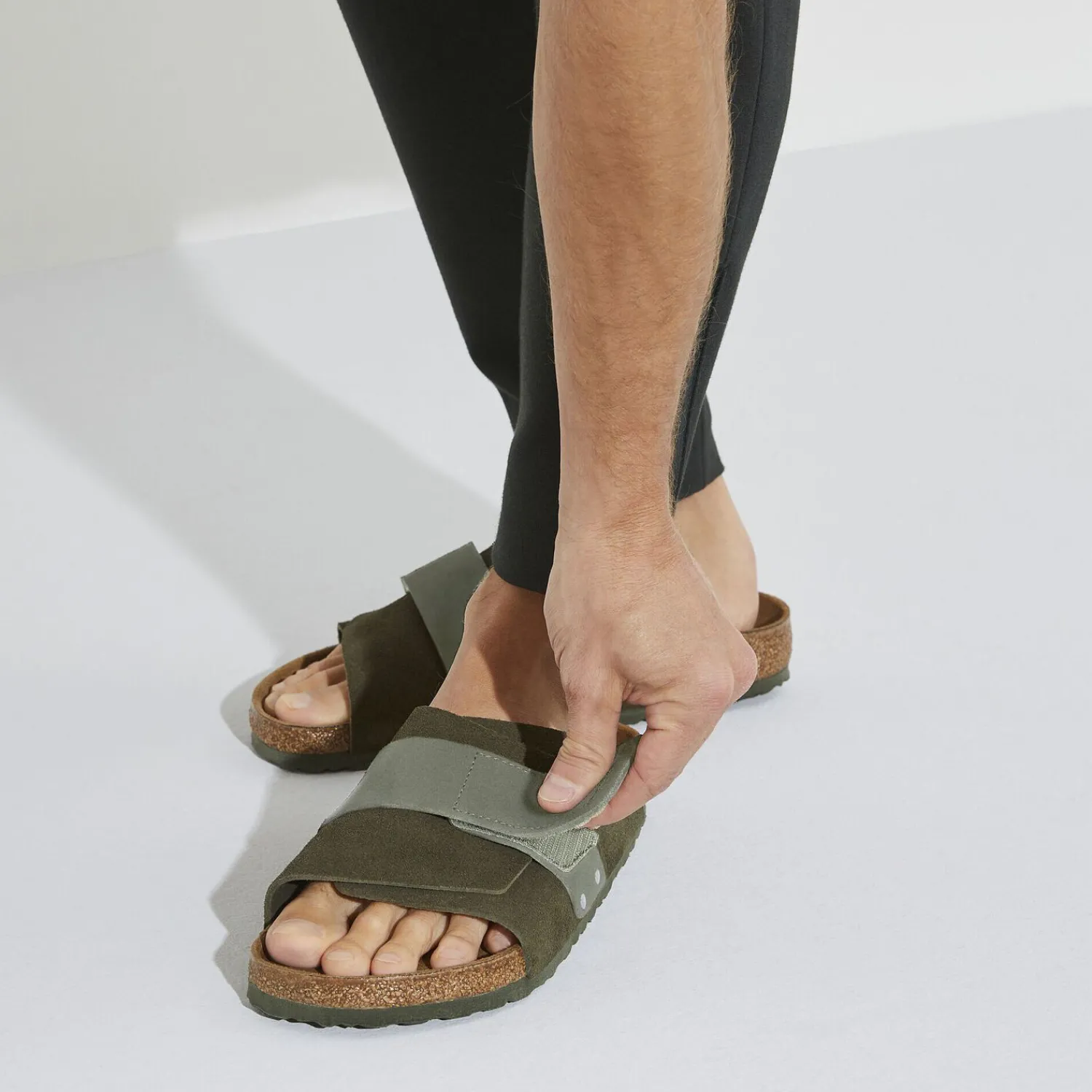 Heren Birkenstock Een Riem-Kyoto