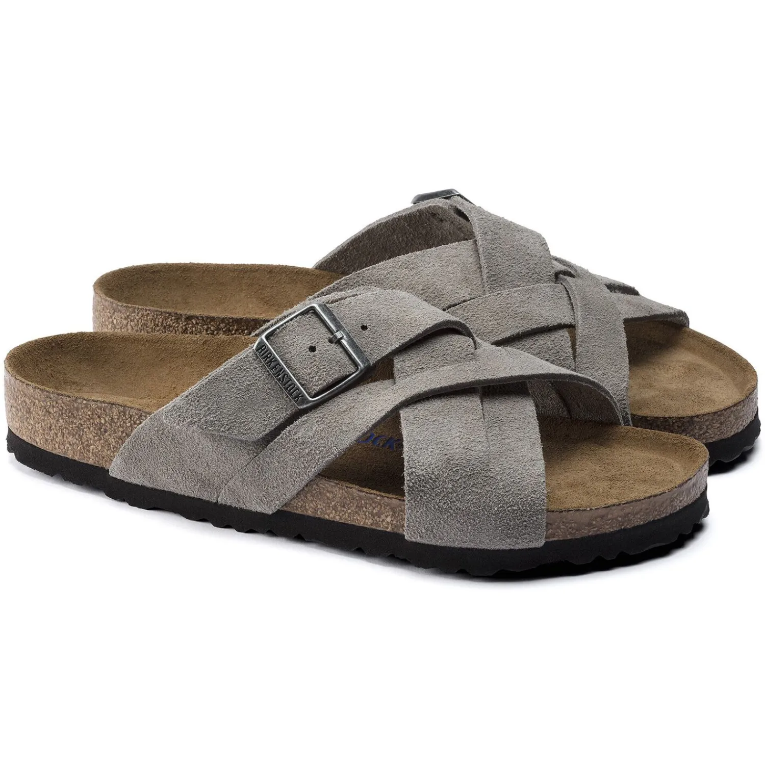 Dames Birkenstock Meer Riemen-Lugano Zacht Voetbed