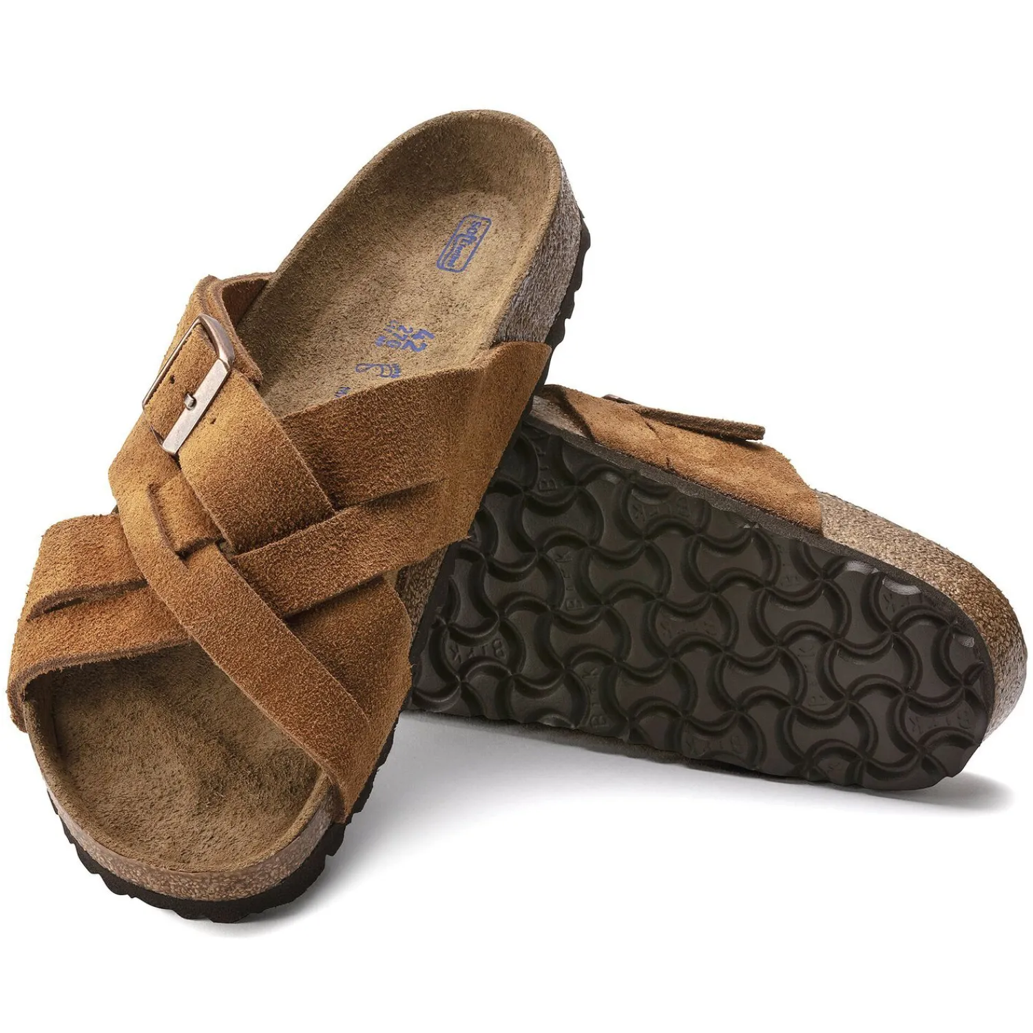 Dames Birkenstock Meer Riemen-Lugano Zacht Voetbed