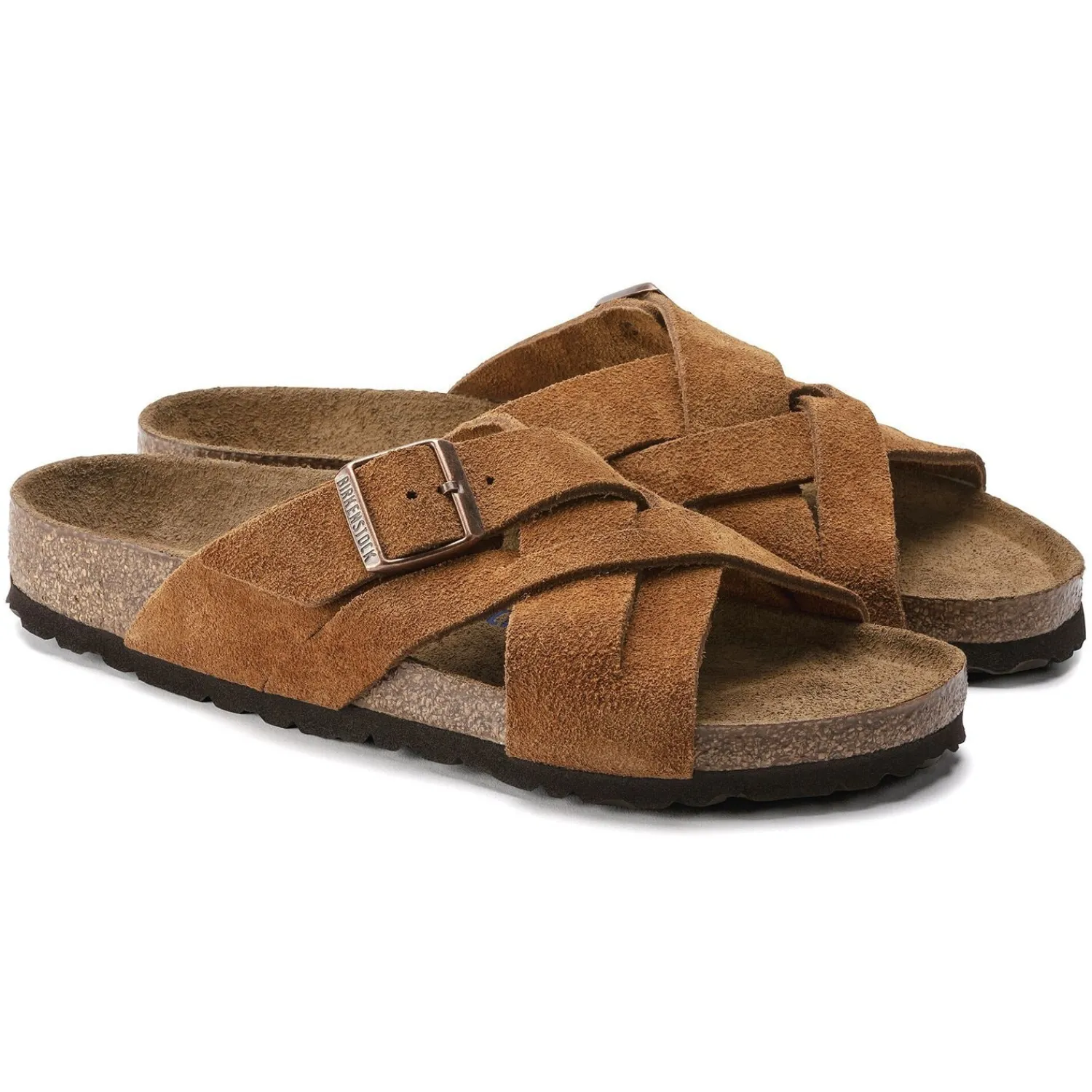 Dames Birkenstock Meer Riemen-Lugano Zacht Voetbed