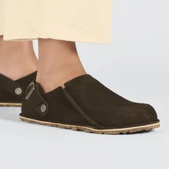 Heren Birkenstock Pantoffels-Lutry Premium Suede