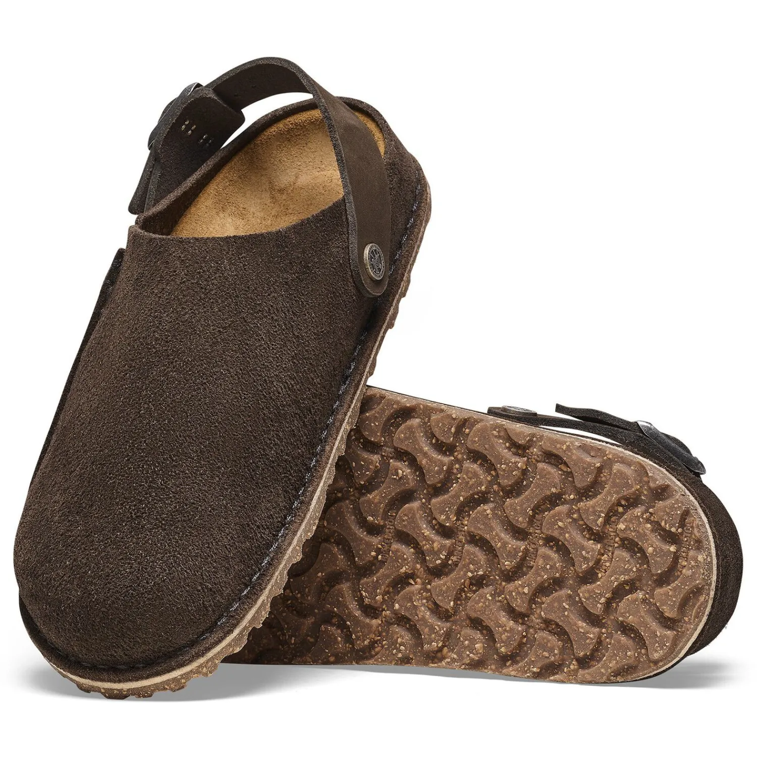 Heren Birkenstock Pantoffels-Lutry Premium Suede